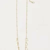FatFace Butterfly Necklace Gold Hot