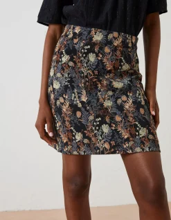FatFace Cally Jacquard Skirt Multi Sale