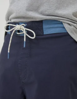 FatFace Camber Plain Swim Shorts Navy