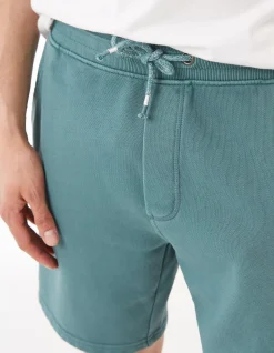 FatFace Cambourne Sweat Shorts Ocean Green New