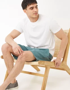 FatFace Cambourne Sweat Shorts Ocean Green New