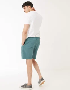 FatFace Cambourne Sweat Shorts Ocean Green New