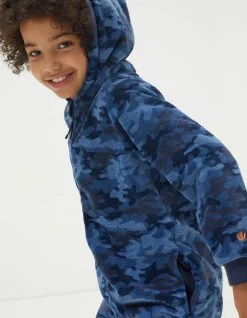 FatFace Camo Onesie Navy Discount