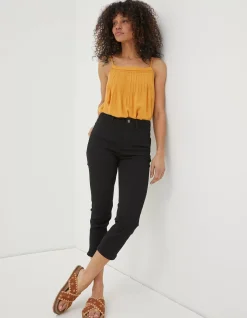 FatFace Capri Sway Colour Jeans Black