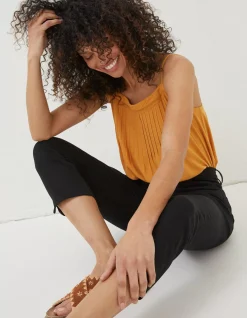 FatFace Capri Sway Colour Jeans Black