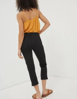 FatFace Capri Sway Colour Jeans Black