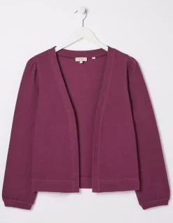 FatFace Charlotte Cardigan Burgundy Online
