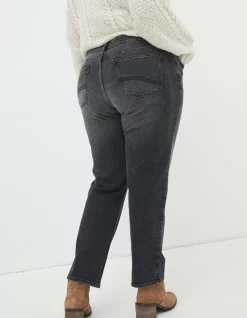 FatFace Chesham Girlfriend Washed Black Sale