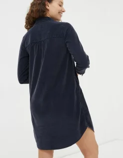 FatFace Chester Cord Dress Dark Navy Sale