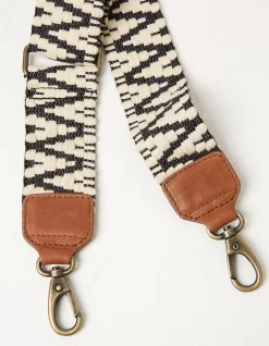 FatFace Chevron Interchangable Strap Black New