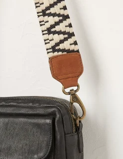 FatFace Chevron Interchangable Strap Black New