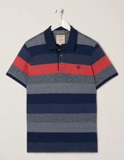 FatFace Chidden Stripe Polo Watermelon Sale