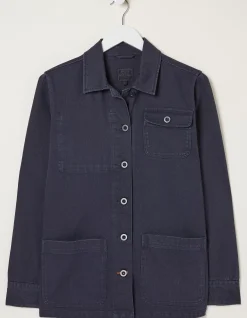FatFace Chore Jacket Navy Discount
