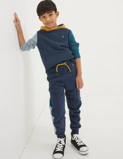 FatFace Colour Block Joggers Navy Clearance