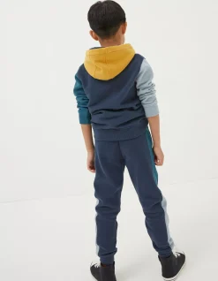 FatFace Colour Block Joggers Navy Clearance