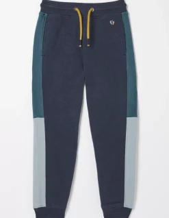 FatFace Colour Block Joggers Navy Clearance