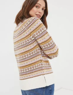 FatFace Coraline Fairisle Jumper Multi Clearance
