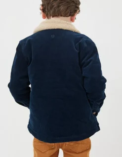 FatFace Cord Shacket Navy