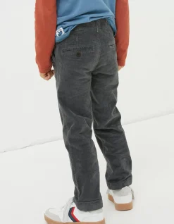 FatFace Cord Trouser Charcoal Grey