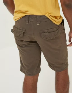 FatFace Cove Flat Front Shorts Chocolate Brown Sale
