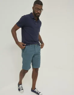 FatFace Cove Flat Front Shorts Teal Blue Best