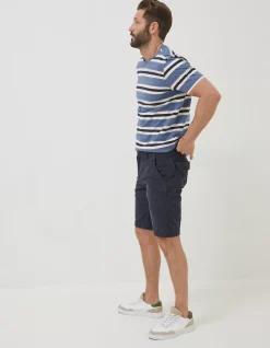FatFace Cove Flat Front Shorts Navy Online