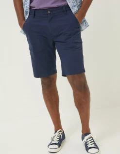 FatFace Cowes Utility Shorts Navy Online