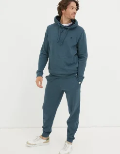 FatFace Croyde Hoodie Teal Blue Hot