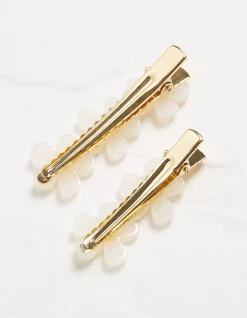 FatFace Daisy Slides White New