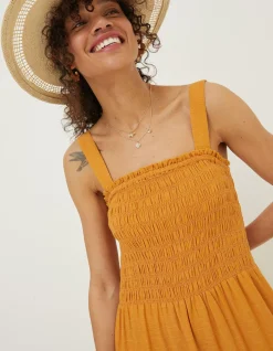 FatFace Danielle Maxi Dress Golden Yellow Best