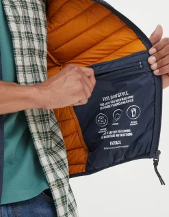 FatFace Dartmouth Gilet Navy Clearance