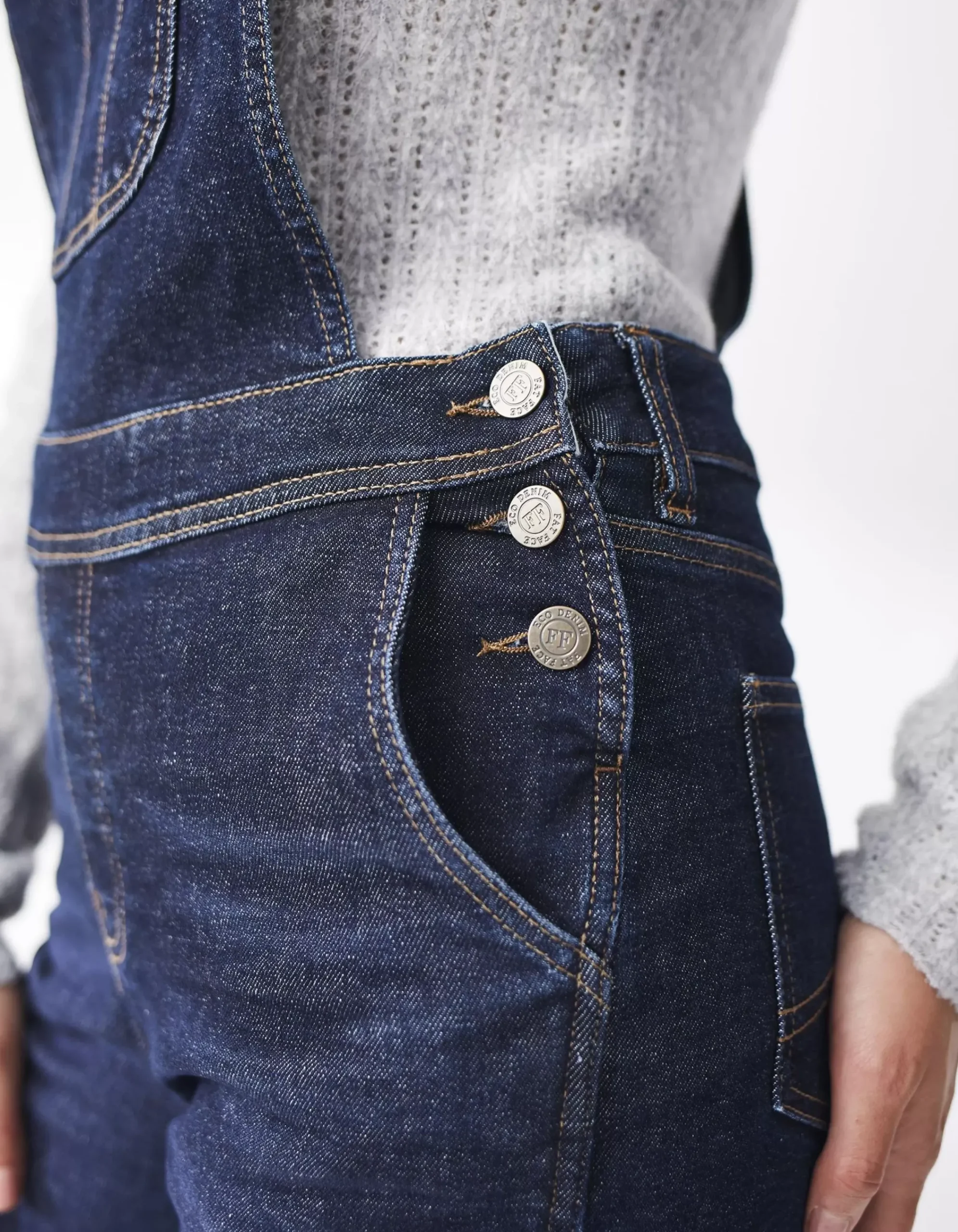 FatFace Deal Dungarees Rinse Wash Discount