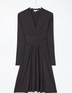 FatFace Delphine Jersey Dress Black Best