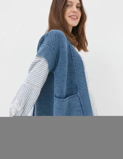 FatFace Eden Kimono Blue