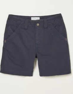 FatFace Elias Flat Front Shorts Navy Hot