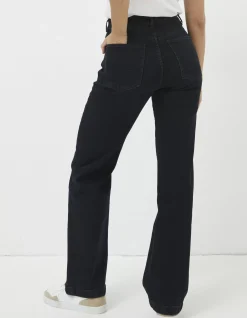 FatFace Elise Wide Leg Jeans Dark Blue Hot