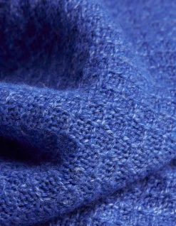FatFace Ellie Crew Jumper Cobalt Blue Clearance