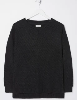 FatFace Ellie Jumper Black Hot