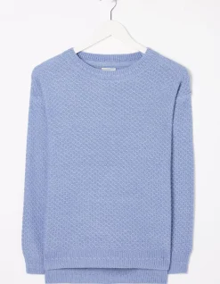 FatFace Ellie Jumper Chambray Blue Discount