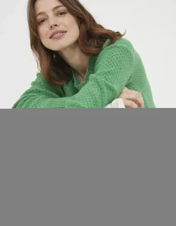 FatFace Ellie Jumper Green Discount