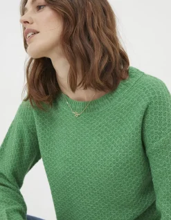 FatFace Ellie Jumper Green Discount