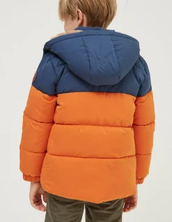 FatFace Ellis Padded Jacket Orange Outlet