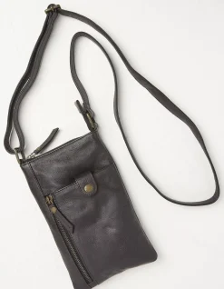 FatFace Essie Phone Bag Black Sale
