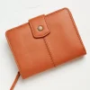 FatFace Etta Leather Zip Purse Orange New