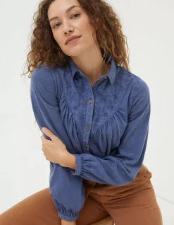 FatFace Ettie Tunic Vintage Blue Discount