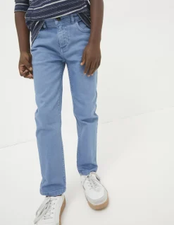 FatFace Falmer Five Pocket Jeans Washed Blue Outlet