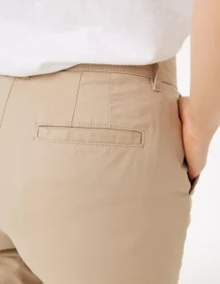 FatFace Falmouth Bermuda Chino Shorts Stone Discount