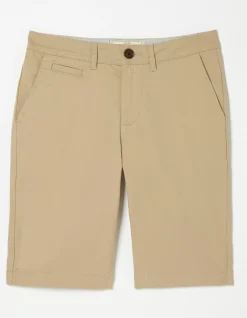 FatFace Falmouth Bermuda Chino Shorts Stone Discount