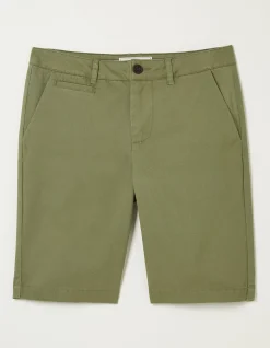 FatFace Falmouth Bermuda Chino Shorts Khaki Green Outlet