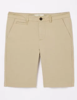 FatFace Falmouth Bermuda Chino Shorts Stone Hot
